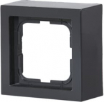 Surf. Mount. frame 1-gang Anthracite - Impressivo 2TKA000298G1 | 6418677330995