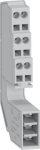 3 wires terminal block, MasterPact MTZ1, drawout, spare part LV833098SP | 3606481186232