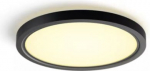 Hue Tento ceiling light, round, &Oslash;29.1cm, 16.6W, black, 2250lm, White ambiance 929003823001 | 8720169330610