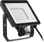 LED Floodlight with sensor, 30W, 3000K, 2700lm, black, ProjectLine 911401862884 | 8719514954458