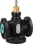Venta V311 Globe Valve, 3-Way, PN16, Flanged, DN15, 4.0 Kvs, Nodular Iron Body & Seat, Brass plug. 7311125000 | 3606489658625