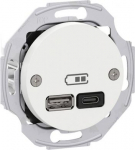Renova - double USB charger 45W - A + C - White WDE011764 | 3606482164765