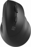 Natec | Vertical Mouse | Crake 2 | Vertical Mouse | Wireless | Bluetooth, 2.4GHz | Black NMY-2048 | 5901969439236
