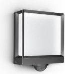 LED Outdoor wall luminaire  L 40 SC Sensor-switched, with Bluetooth, 12,9W 1057lm 3000K 180&deg; 2-2000lux Anthracite 085247 | 4007841085247
