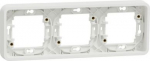 Mureva Styl - fixing frame - 3 gangs - horizontal - white MUR39109 | 3606480790065