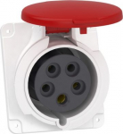 Socket, Mureva PK, panel-mounted, fast connection, 32A, 3P+N+E, 400V, IP44 PKY32F435 | 3303432011123