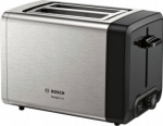 Toaster DesignLine 970 W, stainless steel/black TAT4P420 | 4242005188659