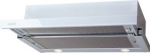 CATA | Hood | TF 2003 600 GWH | Telescopic | Energy efficiency class C | Width 60 cm | 390 m&sup3;/h | Mechanical control | LED | White Glass 02017202 | 8422248062008