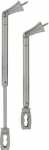 Flexible ceiling holder for slanted ceilings for EASYTEC II, silver-grey 184332 | 4024163087919