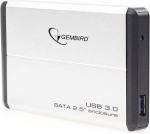 HDD CASE EXT. USB3 2.5"/SILVER EE2-U3S-2-S GEMBIRD EE2-U3S-2-S | 8716309084758