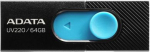 MEMORY DRIVE FLASH USB2 64GB/BLUE AUV220-64G-RBKBL ADATA AUV220-64G-RBKBL | 4713218462763