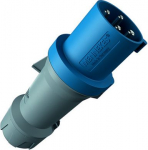 Industrial Plug PowerTOP plus 4x63A 9h 230V IP44 blue 3249 | 4015394239352