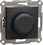 Rotary dimmer, Multiwire LED 230V 370W w/o frame, anthracite, Asfora EPH6800171 | 3606482204423