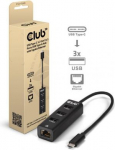 I/O HUB USB-C 3PORT/CSV-1549 CLUB3D CSV-1549 | 8719214473167