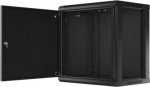 Lanberg | Rack cabinet 19" wall-mount 12U/600x450 for self-assembly with metal door (flat pack) | WF01-6412-00B | Black WF01-6412-00B | 5901969430158
