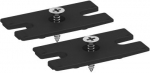 Stiprinājumu komplekts paneļa kārbas DB stacionārai montāžai zem galda plates. Montāža notiek ar divām kokskrūvēm pie galda plates. 6116986 | 4012195877905