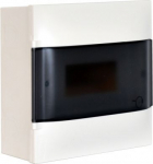 LEGRAND 1X8M SURFACE CABINET SMOKED DOOR E+N TERMINAL BLOCK 134218 | 3414971197527