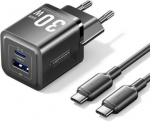 MOBILE CHARGER WALL USB +CABLE/30W 2P TZ-FEQB0-EU-01 VENTION TZ-FEQB0-EU-01 | 6922794786356