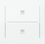 Labeling field with blind icon for keypad 1-4-fold (KK/U4.70.xx).   Available for the design ranges:   - Busch-art linear   - Alba 2CKA006199A0446 | 4011395338551