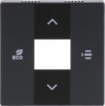 As cover for ABB-free@home&reg; room temperature controller RTC-F-1. As cover for KNX room temperature controller (6108/18-500). 2CKA006220A0242 | 4011395187456