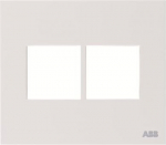 Color: White   Size (height x width): 122 x 138 mm   Mounting plate code suitable for 4"x4" Brazilian boxes: N2673.9. 2CLA267220N1102 | 8427238110554