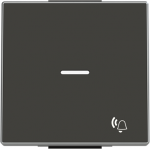Color: Soft Black   Rocker for push-buttons code: 8104, 8104.5 & 8104.9 2CLA850430A1501 | 8427238135816