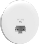 Socket-outlet, Exxact, 2P + E, 6A, DCL, IP21, white WDE005001 | 3606480296994