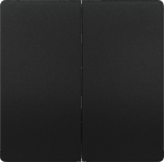 1+1 Rocker switch for double pushbutton, 68x68mm, Antracite cosso, DELTA Style 5TG7145-0AC00 | 4001869583532