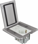 Socket-outlet, Unica System+, complete product  silver INS52177 | 3606489938352