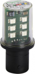 LED bulb, Harmony XVB, BA15d, green, flashing signaling type, 24V AC/DC DL1BKB3 | 3389110967562