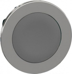 Head for non illuminated push button, Harmony XB4, flush mounted grey flush caps pushbutton ZB4FA8 | 3606489581183