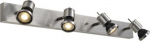 ASTO IV wall and ceiling light , alu brushed, 4x GU10, max. 4x 75W 147444 | 4024163104456