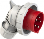 CEE Industrial plug 5x32A (3P+N+PE) 6h IP67 TWIST red/grey 74252-6 | 9003399282348