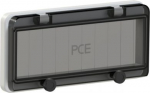 Fuse window (hinged) 5 modules IP66 / IP67 grey 900610 | 9003399973956