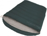 Easy Camp | Moon 200 Double | Sleeping Bag | 220 x 150 cm | 2 way open - auto lock, L-shape | Teal 240187 | 5709388128171