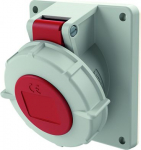 Panel mounted recept., 16A4p6h400V, IP67 1704 | 4015394210184