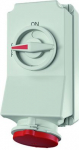 32A5P 6H400V wall mounted receptacle DUO IP 44 5108A | 4015394024866