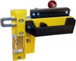 JSM D20 Sliding lock for Eden on conventional doors, yellow 2TLA020302R1000 | 7350024452006