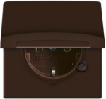 Delivered with sealing ring. IP 44 only in conjunction with cover frames All Weather 44. With screwless terminals. DP (2 P + E) 2CKA002064A0286 | 4011395172155