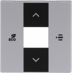 As cover for ABB-free@home&reg; room temperature controller RTC-F-1. As cover for KNX room temperature controller (6108/18-500). 2CKA006220A0243 | 4011395187463