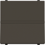 Color: Total Anthracite.   Rated voltage: 110 - 250 Vac.   Rated current: 16 A.   Screwless terminals.   Normally Open (NO) contact.   Optional: locator LED lamp N2191.   Size: 2 modules. 2CLA220470N1601 | 8427238229751