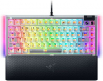 Razer Hot-swappable Mechanical Gaming Keyboard | BlackWidow V4 75% | Gaming Keyboard | Wired | US | Phantom White Edition | USB Type-C | Razer Mechanical Switches (Tactile) RZ03-05003500-R3M1 | 8887910073834