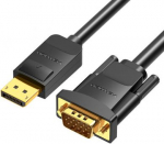 CABLE DP TO VGA 2M/BLACK HBLBH VENTION HBLBH | 6922794746770