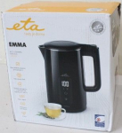 SALE OUT. ETA ETA559590010 Emma Electric kettle, 1.5 L, White | SALE OUT. | ETA Kettle | ETA559590010 Emma | Electric | 2200 W | 1.5 L | Stainless steel | 360&deg; rotational base | White | DAMAGED PACKAGING ETA559590010SO | 2000001439739