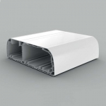 Parapet trunking PK 210x70 D, white, 2 m, carton, for inserting power and communication circuits. Each wiring can be screened out electromagnetically by shielding channel. Is possible to assemble modular devices 45x45 a 45x22.5. PK 210X70 D_HD | 8595 ...