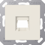 Centre plate, 1xRJXX, beige, A500 A1569-1WE | 4011377177345
