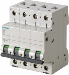 Miniature circuit breaker 400 V 6kA, 3+N-pole, C, 50 A The miniature circuit breaker is the fuse for short-circuit protection. The miniature circuit breakers from Siemens are an important element of the SENTRON protective components for electronic in ...