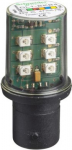 LED bulb, Harmony XVB, BA15d, red, flashing signaling type, 24V AC DL1BKB4 | 3389110967579