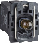 Light block with body fixing collar, Harmony XB5, plastic, with BA9s bulb, 440...480V AC ZB5AV8 | 3389110908312