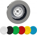 Head for illuminated push button, Harmony XB4, metal, set of 6 colours, flush caps, 30mm, spring ret ZB4FA9 | 3606489581206
